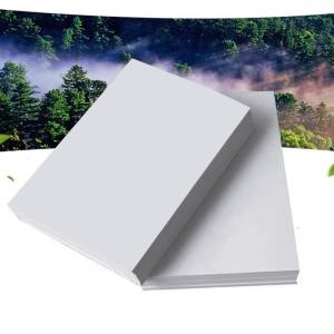 Wholesale Cast Coating A4 Glossy Sticker Photo Paper 135gsm from china suppliers