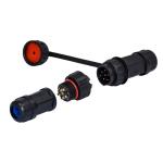 IP67 M19 6 Pin Way Waterproof Electrical Wire Connector Plug