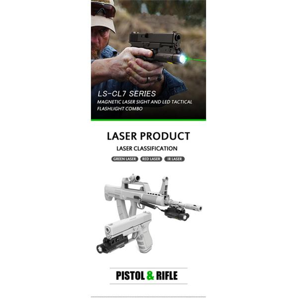 650nm Red Laser Camera Metal Tactical Flashlight 88*40*49mm