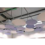 Colorful Polyester Fiber Hanging Ceiling Sound Panels For Office Building