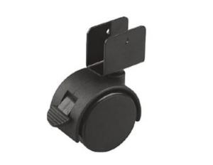 Wholesale U Channel Furniture Caster Wheels With Brake , Replacement Office Chair Wheels from china suppliers