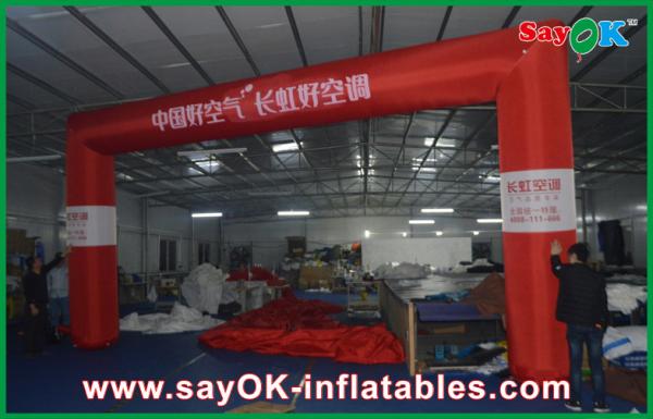 Halloween Archway Inflatable Commercial Advertising Inflatable Finish Line , 6 X