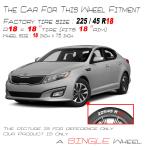 18" Wheel for 2014-2015 Kia Optima OEM Quality Factory Alloy Rim 74706