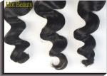 Natural Wave Cambodian Virgin Hair Kinky Curl For Lady / Cambodian Hair Weave