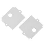 88*33mm Plaster LED Profile Aluminum 3m 4m Length For Kitchen Cabinets