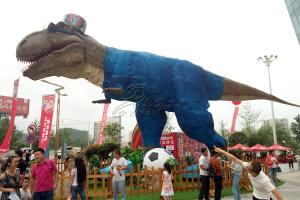 Wholesale Handmade Realistic Animatronic Dinosaur , Life Size Tyrannosaurus Rex Dinosaur Replica from china suppliers