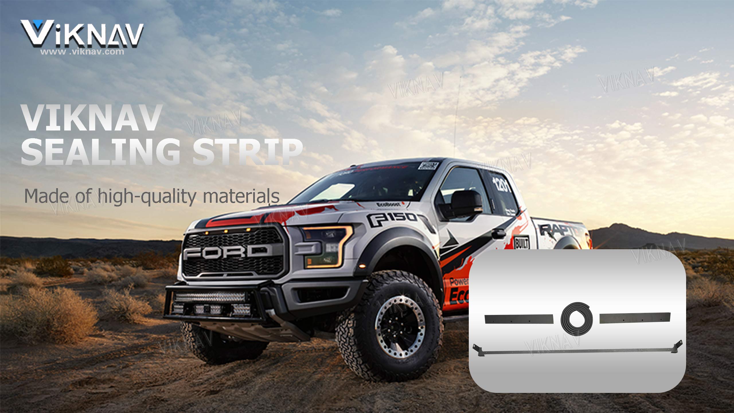 Viknav for F150 Made from high-quality materials Ensuring long-lasting protection and performance