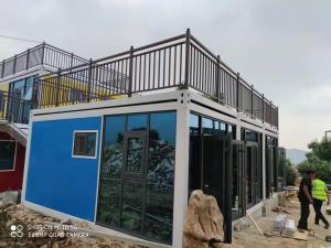 Wholesale 20ft 40ft Prebuilt Modular Container Home Three Bedroom Power Coated from china suppliers