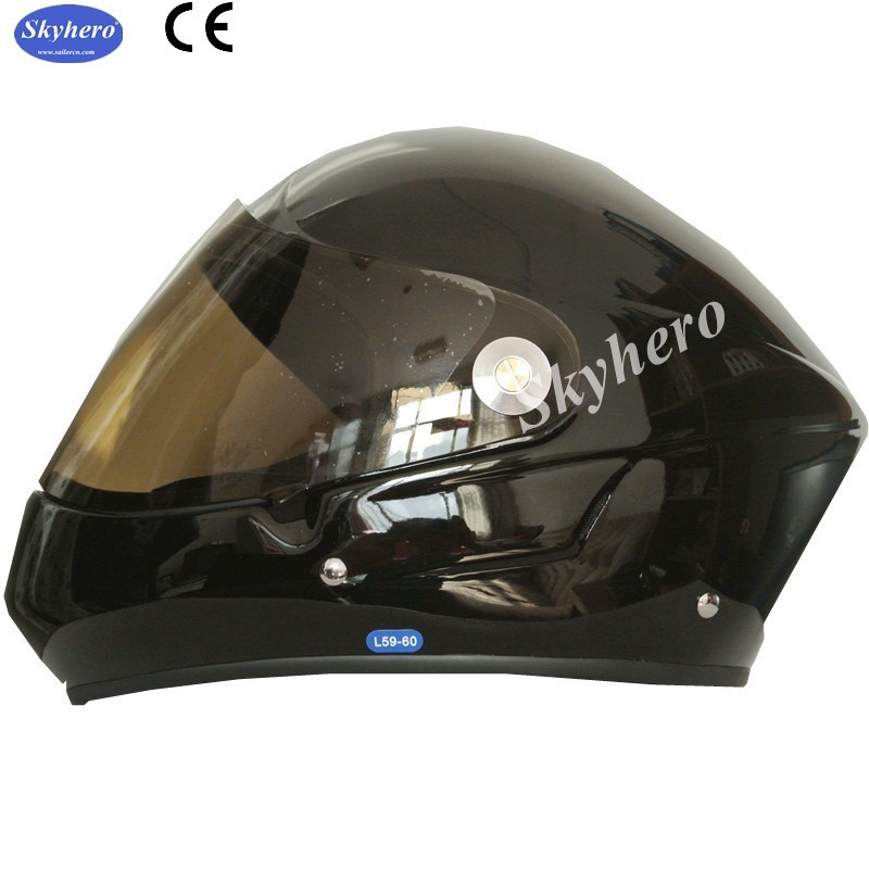 Fiber glass full face Paragliding helmet Hang gliding helmet Long board helmet professional manufacturer