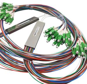 Wholesale LC/APC Connector G657A2 Steel Tube 2x32 PLC Fiber Splitter from china suppliers