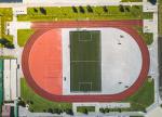 Outdoor Athletic Running Track Playground Customisation Jogging Track Material