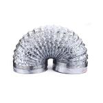 162-252 Air Quantity Aluminum Flexible Air Duct for Apartment HVAC Hydroponic