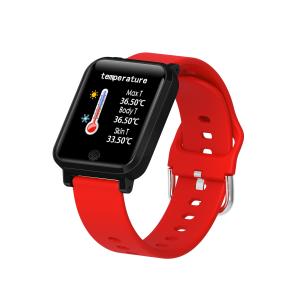 Wholesale Amazon NFC F22 Blood Pressure IP67 Temperature Smart Watch For Men Women from china suppliers
