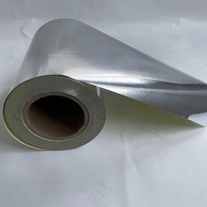 Wholesale 76mm Bright Silver PET 23UM Industrial Adhesive Label from china suppliers