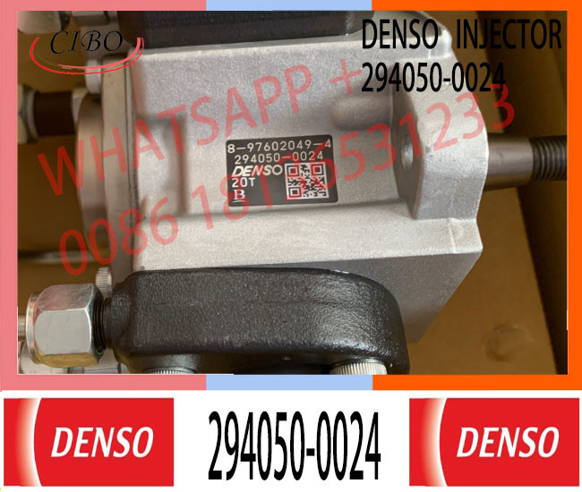 High quality fuel injection pump HP4 Diesel 294050-0024 For ISU-ZU 8-97602049-4 8976020494 2940500024