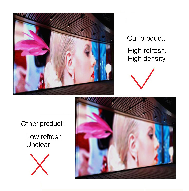 110-220V Front Service P4 Indoor Full Color Led Display Screen