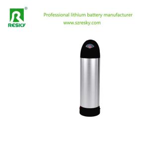 Wholesale 18650 Li-ion Battery Cell 36V 10.4ah 350W Storage Bottle Shape Lithium Battery Pack For E-bike from china suppliers