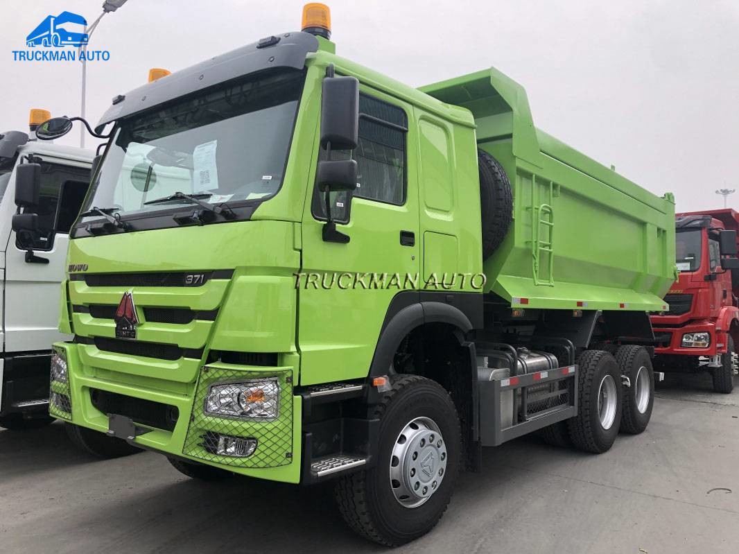 371HP SINOTRUCK HOWO 6x4 Heavy Duty Dump Truck For Liberia