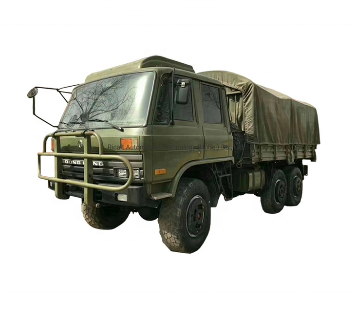 Manual Transmission Dongfeng 4x4 6x6 Troop Truck for Mountain Delivery Logistics