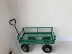 Four-wheel Fire Wood Cart Heavy Duty Garden Cart for Heavy Load Firewood