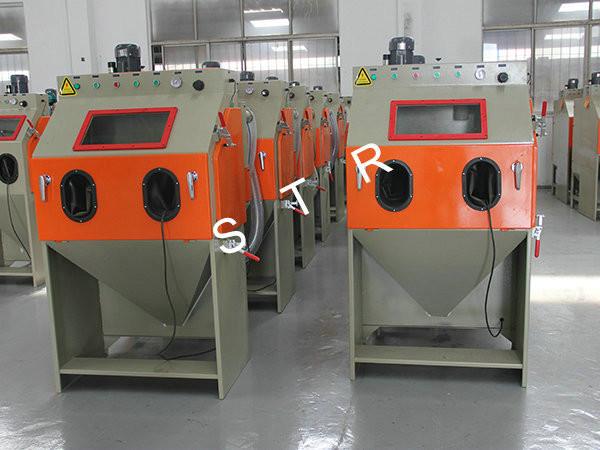 Quality Industrial Media Blasting Equipment Dustless Burrs Residue Removing Support for sale