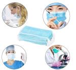 CE Disposable Earloop Face Masks 3 Ply Pp Nonwoven For Personal Health Care