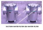 Model:ZMS-A400 CB/T497-2012 Straight-Through Coarse Water Filter, Straight