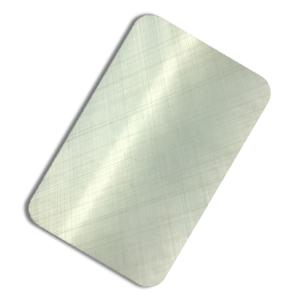 Wholesale AISI Brushed Stainless Steel Sheet 304 316 Hairline 1219mm Slit Edge from china suppliers