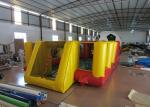 Amusement Park Inflatable Football Games Blow Up Football Pitch Inflatable