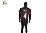 100 Percent Polyester Custom Team Sportswear Breathable Sports Shirts Never