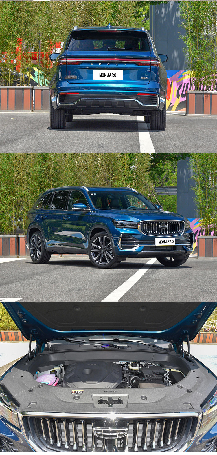Sedan Used Geely Car Powerful Luxurious 2023 4wd SUV Geely Monjaro