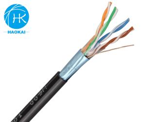Wholesale FTP CAT5E Outdoor LAN Cable Pure Copper Internet Cable High Temperature Resistance from china suppliers
