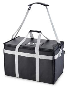 Wholesale Food Delivery Insulated Food Carrier Bag / Drink Cooler Bag With Adjustable Divider from china suppliers