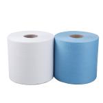 Heavy Duty Industrial Paper Clean Room Wipes Roll Nonwoven Woodpulp Cellulose