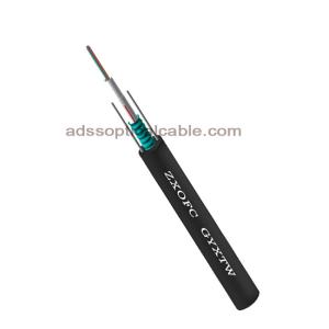 Wholesale Single Mode Waterproof Fiber Optic Cable / Outdoor 12 Strand Fiber Optic Cable from china suppliers