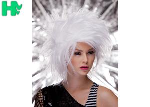 Wholesale Heat Resistant Clown Synthetic Cosplay Wigs Colored Explosive Head For Party from china suppliers
