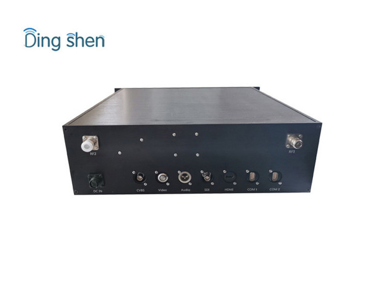 Vehicle Mounted HD Video Surveillance Sender COFDM Wireless Transmitter Long Distance