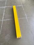 Thin Wall Epoxy Fiberglass Rectangular Tube 25x3.2mm Antiwear