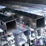 ASTM A554 TP304 Stainless Square Tube 600G Polished 1.2mm Thickness For