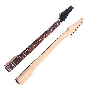 Wholesale Headstock Adjustment 24 Fret Electric Guitar Neck For IBZ Parts Replacement from china suppliers
