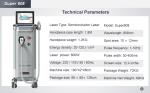 12.4 Inch 755nm 1064 Nm Laser Hair Removal Beauty Laser Machine