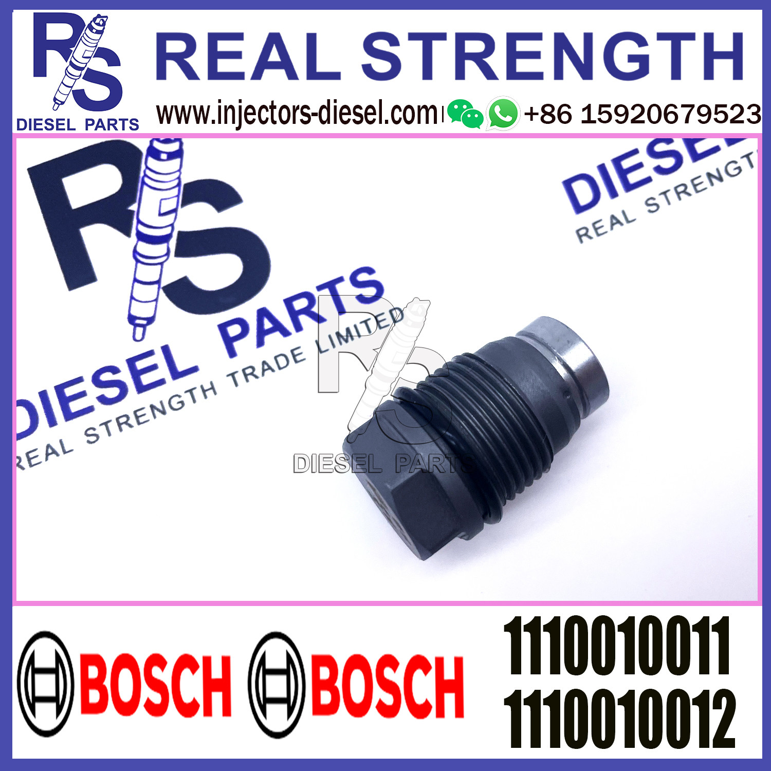 BOSCH Control Valve relief valve 1110010011 1110010012 1110010013 1110010014 1110010015 Applicable to Diesel Engine