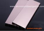 Durable Brushed Aluminium Skirting Perth / Board 60mm Height House Decoration