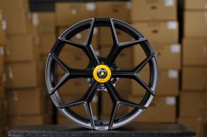 Wholesale 23x10j Matte Black Forged Alloy Wheels Aluminum Aftermarket Wheels 71.5 from china suppliers