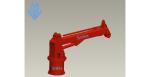 Pedestal telescopic boom marine crane Pedestal telescopic boom offshore crane