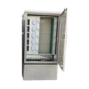 Wholesale FTTX Outdoor Fiber Optic Cabinet FDT SC Port 288 Fibers Waterproof from china suppliers