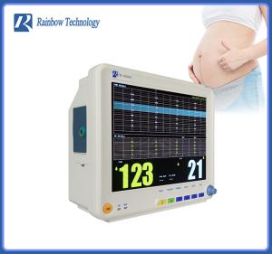 Wholesale Energy Saving Portable Fetal Monitor Toco FHR FM 3 Parameters Fetal Heartbeat Monitor from china suppliers