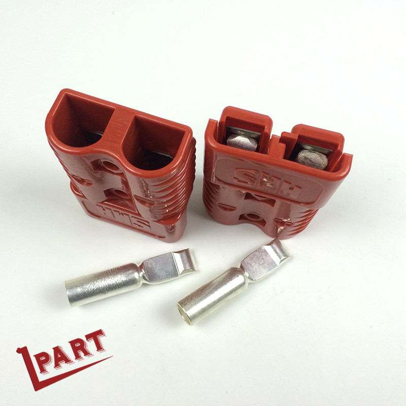 ODM 600V Electric Forklift Battery Parts Connector SB175A Red