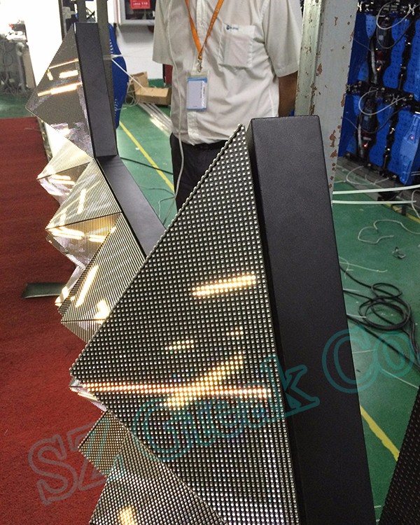 hot selling nightclub led display 3d dj booth console table