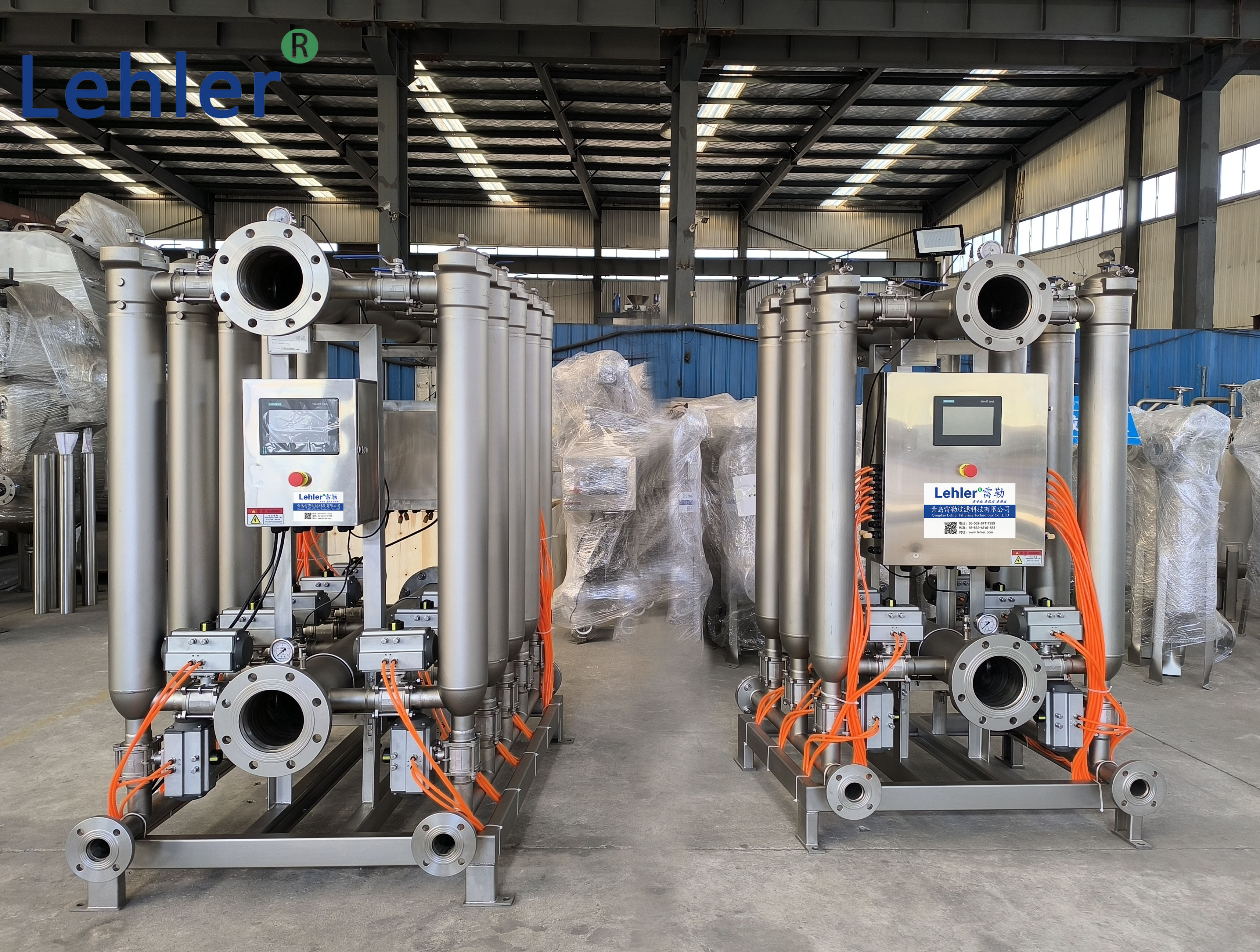 Factory Supply High Quality Automatic Self-cleaning Tubular Backwashing Filter Housing Strainer